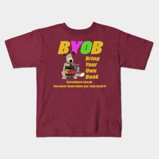 BYOB- Bring your own book Kids T-Shirt